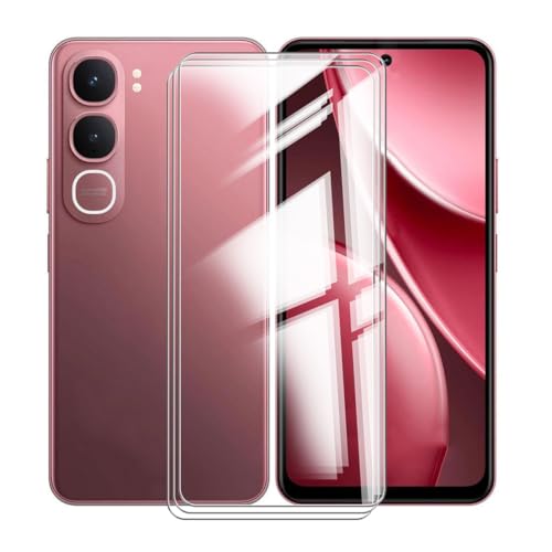 KJYFOANI [3 Piezas Protector de Pantalla Cristal Templado para Vivo Y31 5G (6.68'), Anti Dactilares Resistente Vidrio Templado Protector Pantalla para