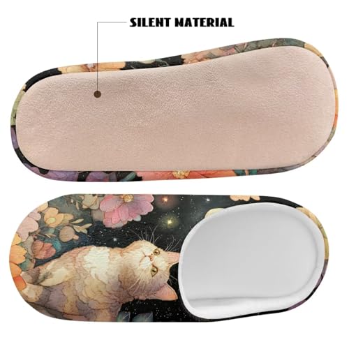 Women Fluffy Slippers Fuzzy Plush House Shoes Foldable Lightweight Travel Slippers4