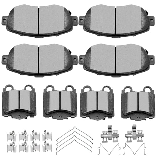 Image of SCITOO D771 D619 Front Rear Ceramic Brake Pads Sets Fit For Lexus GS300 1998-2005,For GS400 1998-2000,For GS430 2001-2005,For IS300 2001-2005,For SC430 2002-2010