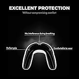 FIGHTR® Premium Mundschutz – ideale Atmung & leicht Anpassbar | Sport Zahnschutz für Boxen, MMA, Muay Thai, Hockey & Kampfsport | inkl. Hygiene Box (Weiß) - 3