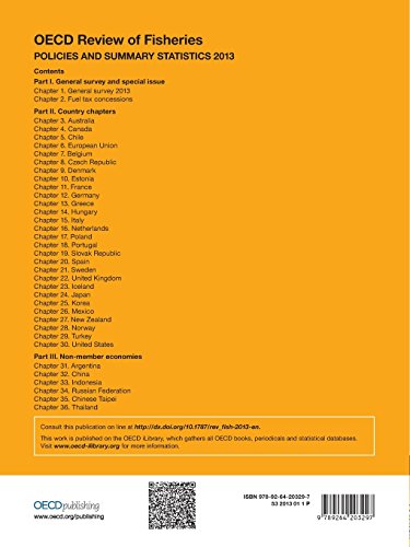 OECD Review of Fisheries: Policies and Summary Statistics 2013
