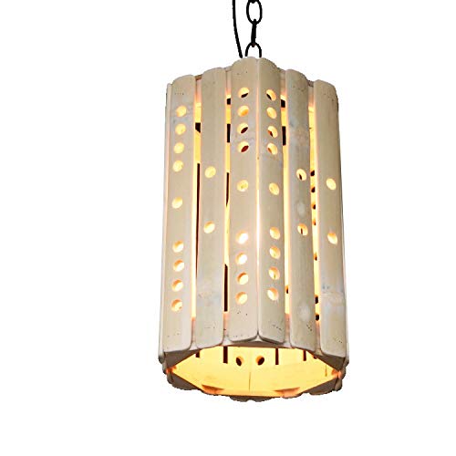 Chandelier en bambou E27 pour créer une ambiance chaleureuse dans la chambre