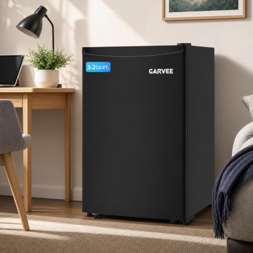 GarveeLife 3.2 Cu.Ft Mini Fridge with Freezer