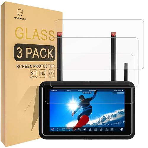Protector de pantalla Mr.Shield para Atomos Ninja TX 3 pack miniatura 1