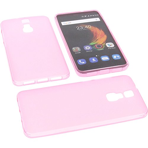 foto-kontor Funda Compatible con ZTE Blade A610 Plus Protectora de Goma TPU para móvil Rosa