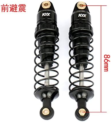 KYX Racing CNC Machined Aluminum Front Rear Suspension Ultra Shocks Upgrades Parts Accessories for RC Crawler Car Traxxas 1/10 Drag Slash 1967 C10