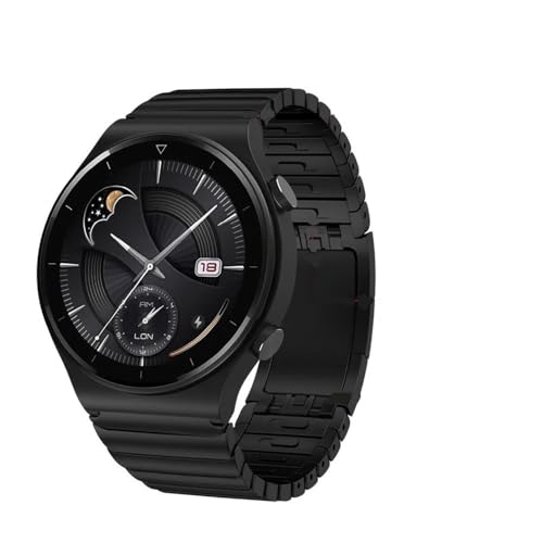 Bracelet de montre en acier inoxydable 22mm avec boucle robuste