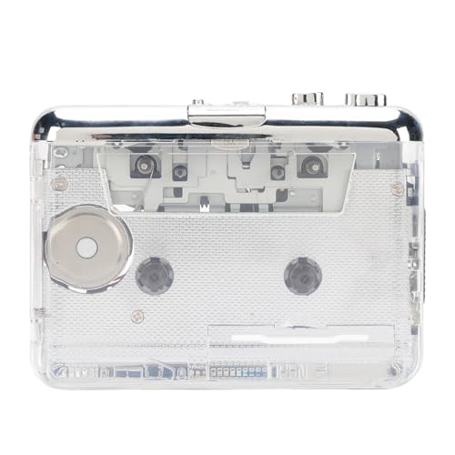 SUNGOOYUE Vintage Cassette Recorder with Copper Wheel Mechanism and Headphones for Personalized Music Editing
