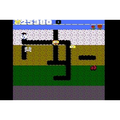 DIG DUG (compatible with Atari 2600+, Atari 7800+ and Atari 7800 video game systems)