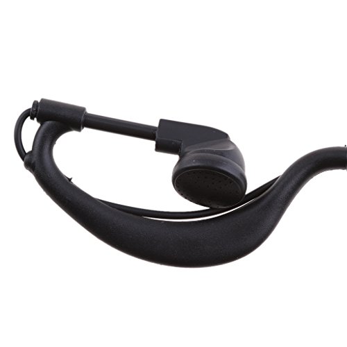 Image of 2 PIN PTT MIC Headphone Headset Earpiece for Baofeng UV-5R Kenwood Wouxun Radio