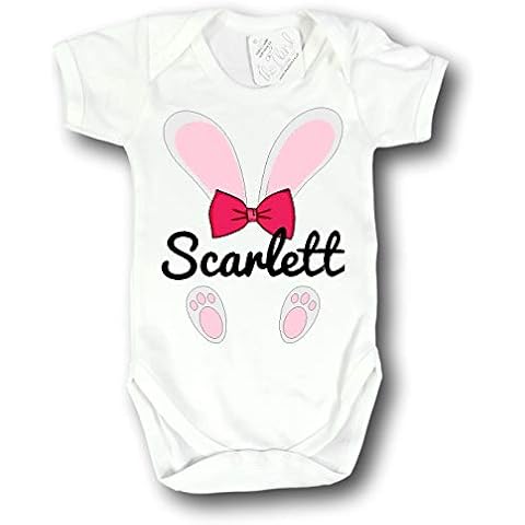 Personalised Easter Bunny Baby Vest Cover