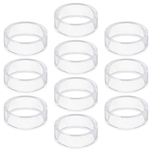 CLISPEED 10 Pcs Suporte de Bola Base de Bola de Exercício de Acrílico Prático Suporte de Exibição de