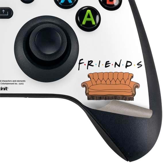 Skinit Decal Gaming Skin Compatible with Xbox Series X Bundle - Officially Licensed Warner Bros Friends Couch Design