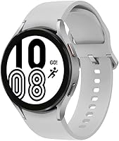 Vista 2 de Samsung Reloj inteligente Galaxy Watch 4 con Bluetooth y GPS, 1.732 pulgadas - Plata (renovado)