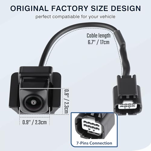 Image of Backup Camera Rear View Camera Fit for Honda Civic 1.5L / 2.0L L4 - Gas 2016-2017 Parking Park Assist Camera Replaces #39530TBAA01