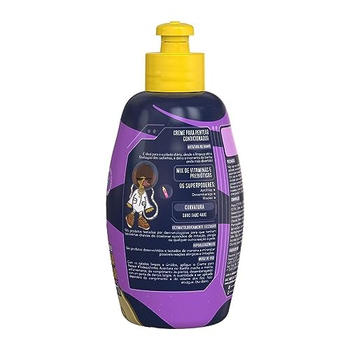 Salon Line, Creme de Pentear, #TodeCachinho Kids, Aventura no Banho, Vegano - Para Cabelos Cacheados
