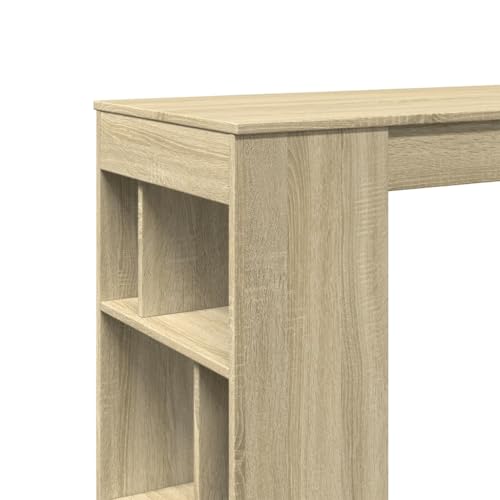 Table de bar pour petit appartement : solution de rangement et repas intégrée - 8