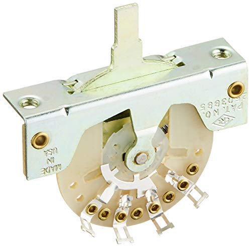 SCUD CRL製レバースイッチ 3way 取付ビス付 ノブ別売り CRL-3W