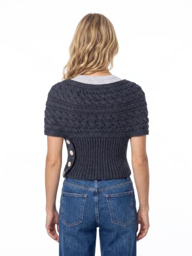 Image of Aran Woollen Mills Corrib Crossover Merino Aran Wrap - 100% Merino Wool - Made in Ireland