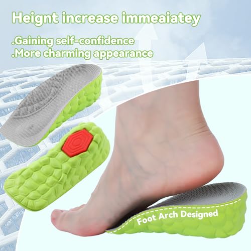 Plantillas elevadoras para aumentar altura 3.5 cm, 4 pares miniatura 3