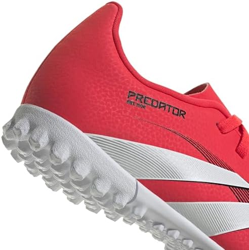 adidas Unisex Çocuk PREDATOR CLUB TF J Futbol Ayakkabısı (Halı Saha) LUCRED/FTWWHT/CBLACK 38 2/3 - Görsel 5