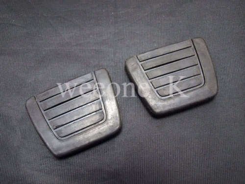 K1AutoParts 1 Pair Rubber Pedal Pad for Brake and Clutch For Datsun 510 (1968-1972) / 240Z, 280Z, 280ZX (1970-1983)