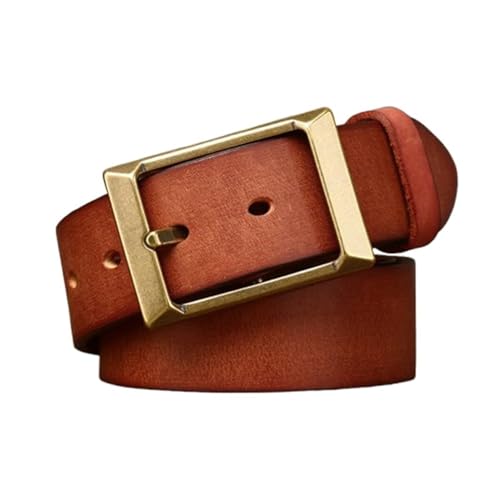 Ceinture cuir de vachette pleine fleur solide pour éviter l'usure des ceintures
