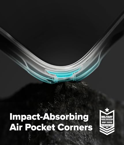 Image of Ringke Fusion-X Compatible with iPhone 17 Pro Case Back Cover Transparent Hard Back Soft Flexible TPU Bumper Scratch Resistant Shockproof Protection - Black