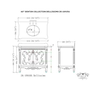 Bentoncollection40italiancararamarblebellissimobathroomsinkvanitymodeltm1091a Urban Country Home Decor Benton collection 40 italian carara marble bellissimo bathroom sink vanity model tm 1091a urban country home decor