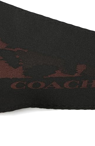 Coach Womens Leopard Printed Silk Elongated Triangle4