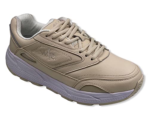 Columbus Wfp Walking Boost Shoes For Women - Extra Comfortable Everyday Sneakers For Women - Beige, Us 9.5, X Wide #TOP3