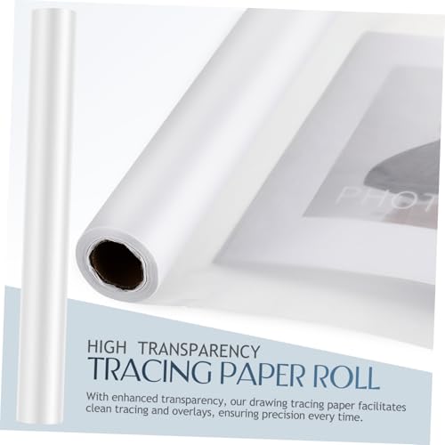 Papier de calligraphie EXCEART blanc pour préserver la précision de vos lignes de design