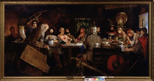 Art Tableau Banquet Chez Le Grand Duc Vladimir impression sur toile premium