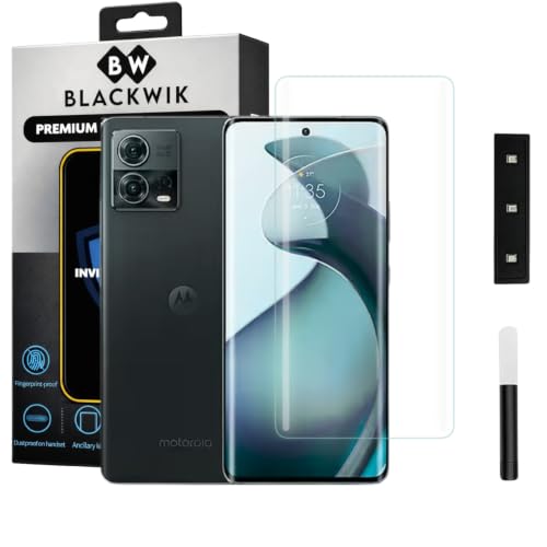 Image of Blackwik UV Curved Tempered Glass for Motorola X40 | 1-Pack