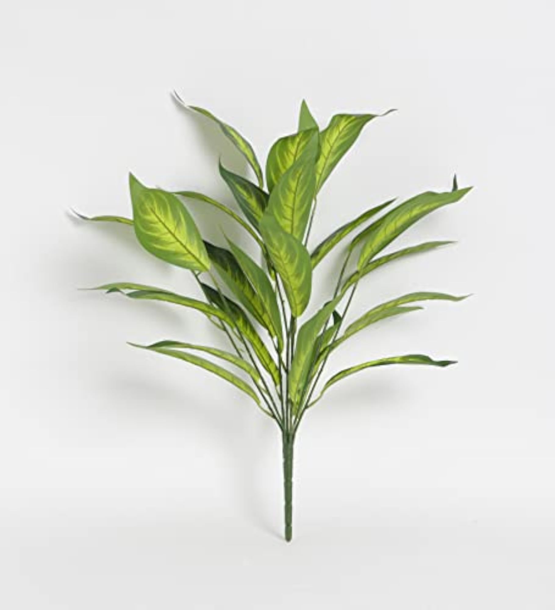 Artificial Green Iceton Croton Plant, Ornamental Decor