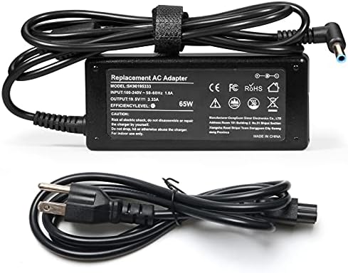 Tinkon 65W Laptop Charger for HP EliteBook ProBook, HP EliteBook 840 850 845 830 820 G8 G7 G6 G5 G4 G3 / 745 735 725 755 G6 G5 G3 G4 / ProBook 450 430 440 446 455 470 G8 G7 G6 G5 G4 Power Cord