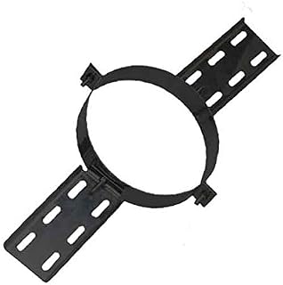 SHIELDMASTER 5" (125mm) Roof Support Twin Wall Insulated Flue Pipe - Black