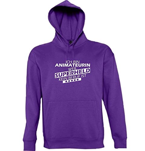 Sweat à capuche animateurin ample taille XXL pour travailler confortablement