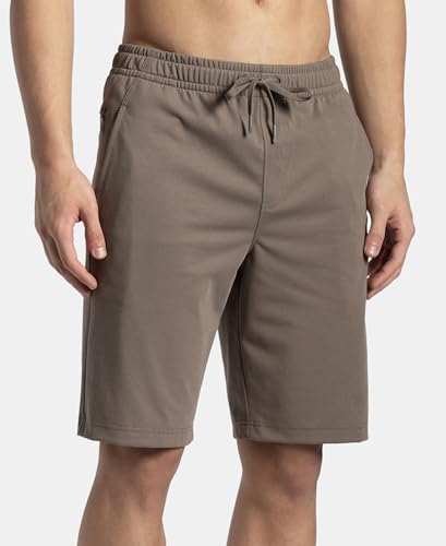 Image of Jockey SP26 Men Super Combed Cotton Rich Active Wear Shorts with StayFresh Treatment