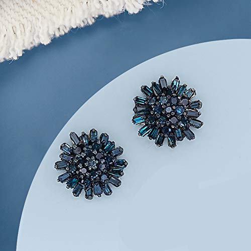 Ross-Simons 0.75 ct. t.w. Blue Diamond Earrings in Sterling Silver3