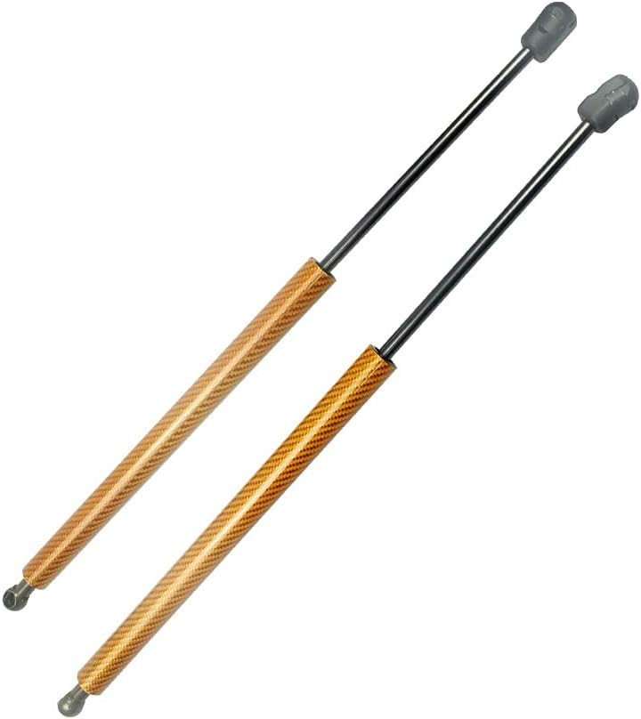 TSUBASA Lift Supports for Suzuki Jimny 3rd (JB23/JB33/JB43/JB53) 1998-2018 Front Bonnet Hood Modify Carbon Fiber Shock Dampers Spring Gas Struts Bar (2 PCS) (Normal Black)