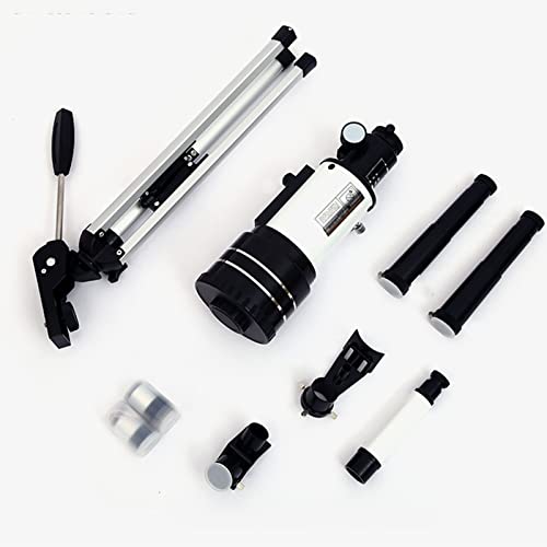Mllepjdh Astronómico 150X para niños y adultos Astronomía de 70 mm de apertura de 300 mm de longitud focal telescópica astronómica para niños y principiantes