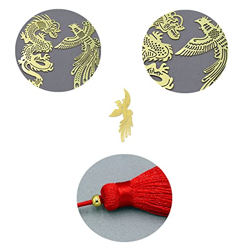 Set di Segnalibri in Metallo, 1 Pezzi Ottone