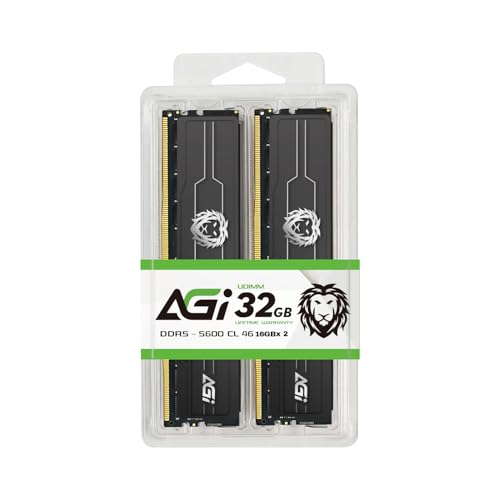 AGI UD238 32GB Kit 2x16GB DDR5 RAM 5600MHz UDIMM Memory Module PC