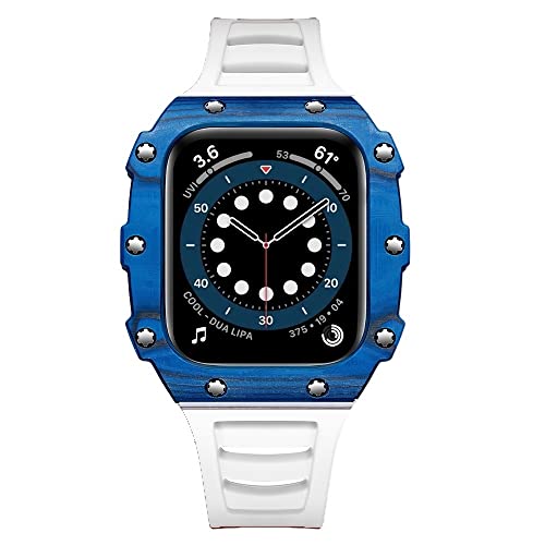 Boîtier Apple Watch 41mm Anti-Choc en Carbone et Céramique