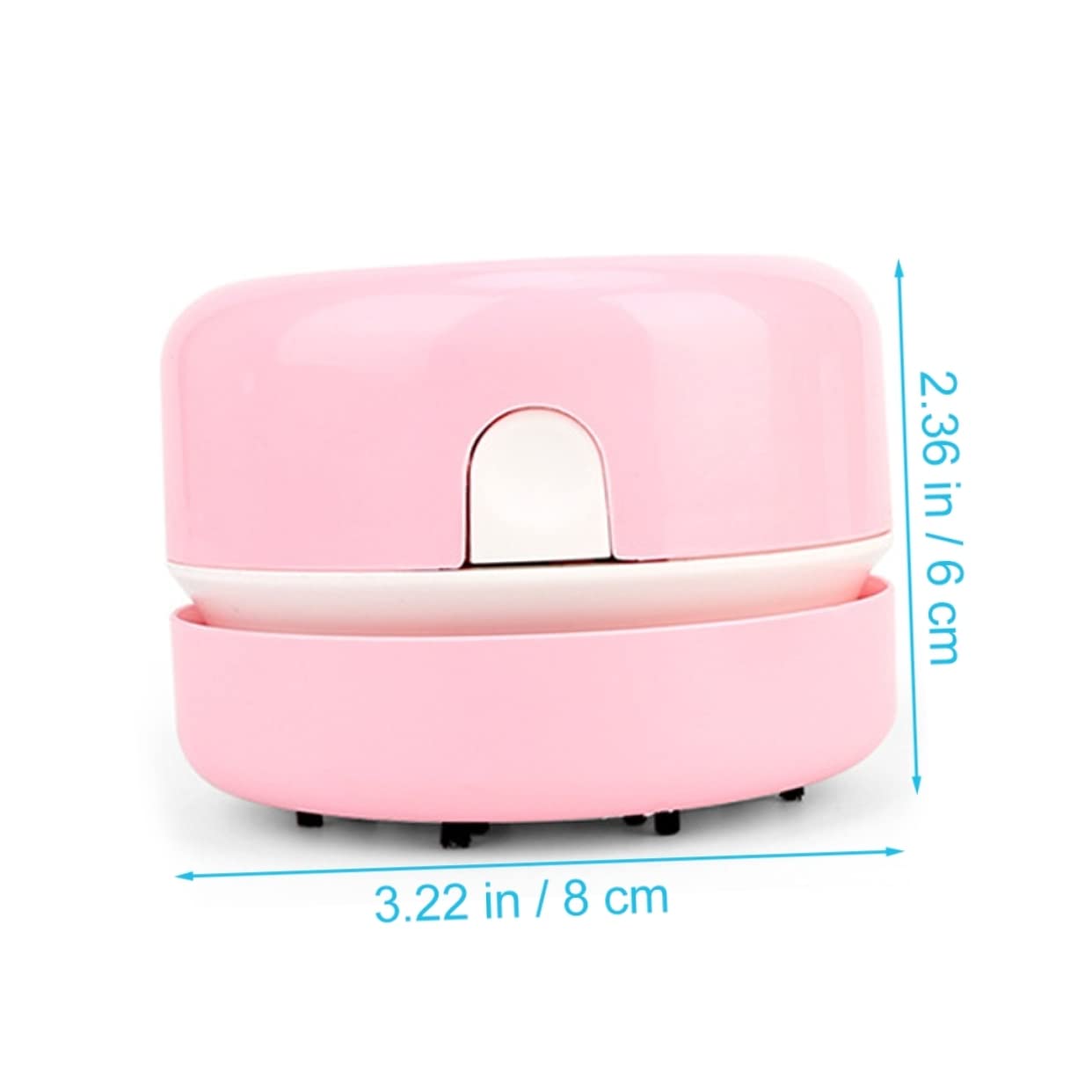 Angoily Mini Vacuum Cleaner Portable Desktop Scraps Vacuum Lightweight Handheld Design for Efficient Dust Removal from Tables and Countertops Durable Material Easy to Use