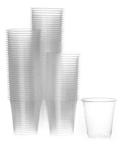 [100 Count - 5 Oz Cups] Settings Clear Disposable Plastic Drinking Cups Great For Juice, Water, Soda, Beer, Use At Party, Home, Office, Picnic, BBQ, Or Event, 1 Packs - Thumbnail 5