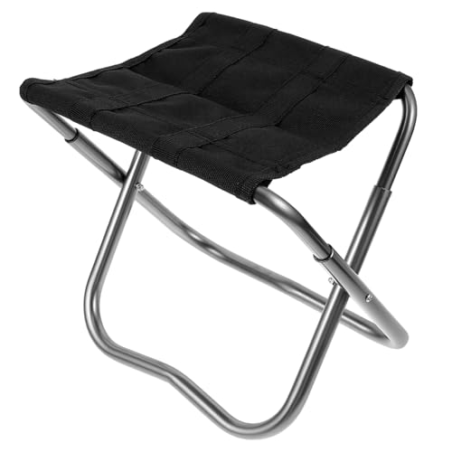 BESTOYARD Portable Folding Stool Lightweight Camping Bench for Adults Boy Girl Outdoor Camping and Fishing