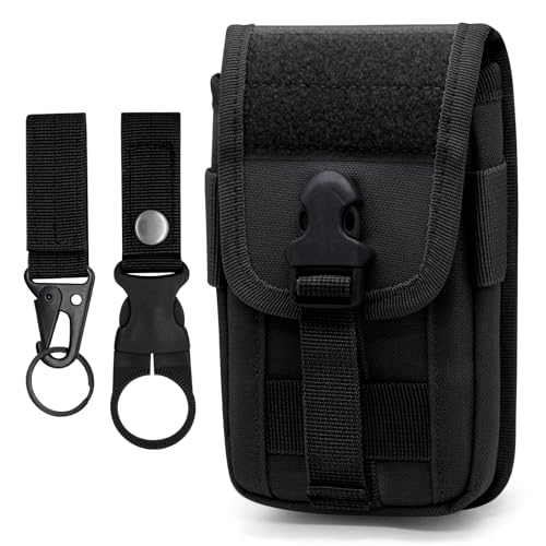 Qavctw Tactical Phone Pouch Molle EDC Phone Holster