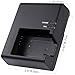LC-E10E Quick Charger for Canon: LP-E10 LC-E10 LC-E10C Compatible Battery EOS 1100D 1200D 1300D 1500D 2000D 3000D 4000D kiss X50 X70 X80 X90 Rebel T3 T5 T6 T7 T100 DSLR Digital Camera (Black)